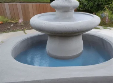 Jak zrobić fontannę z betonu